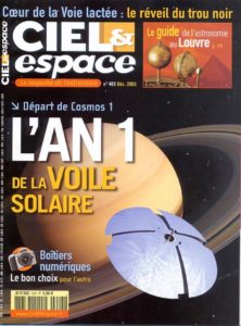 Ciel et Espace - décembre 2003 - Dossier special l'an 1 des voiles solaires